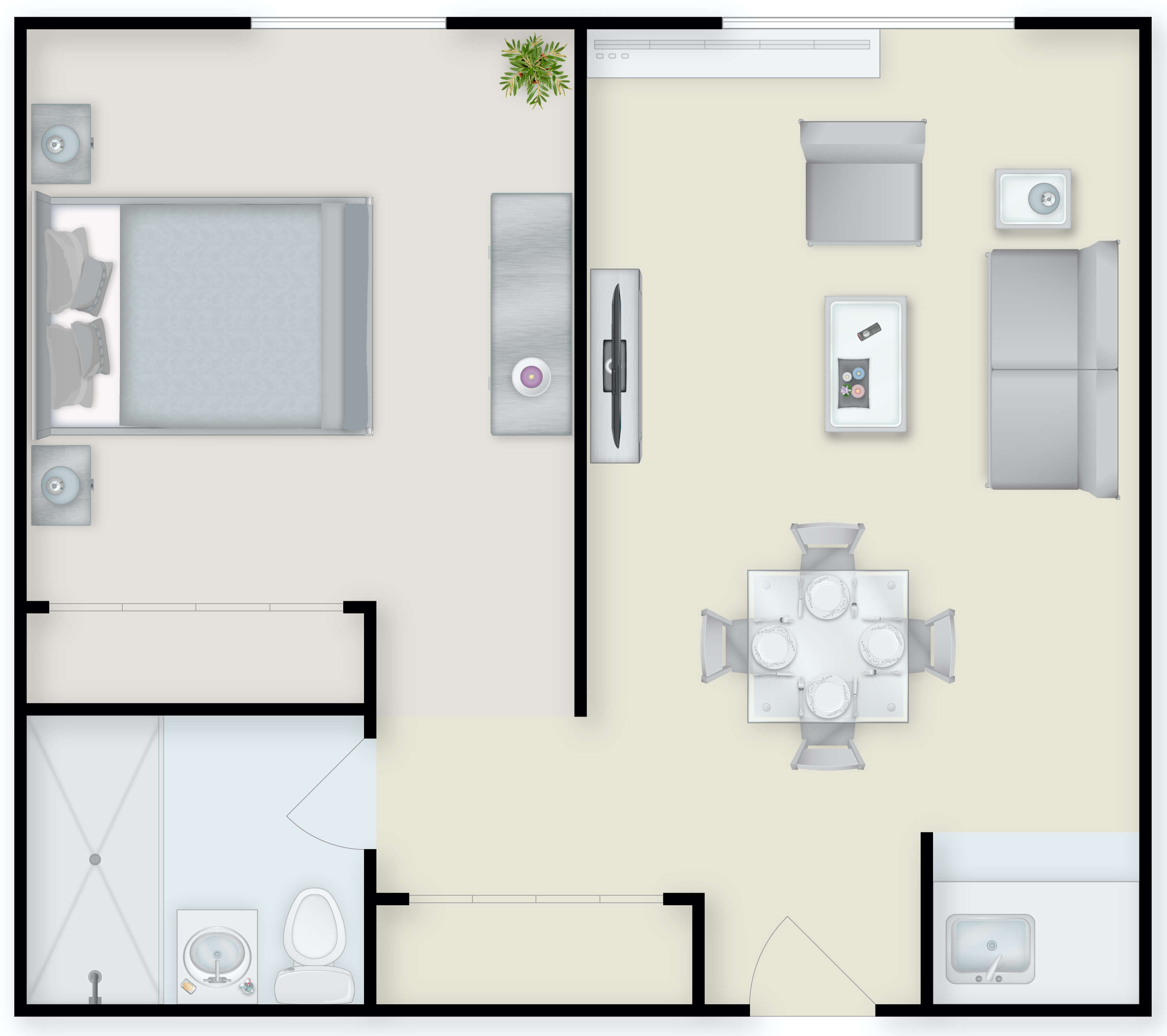 One Bedroom