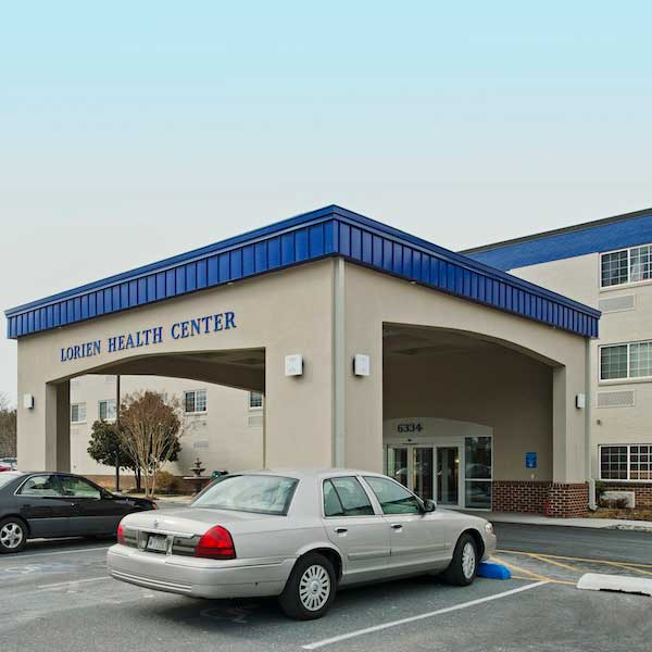 Exterior of Lorien Health Center at Lorien Columbia