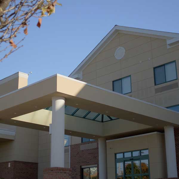 Exterior entrance of Lorien Elkridge
